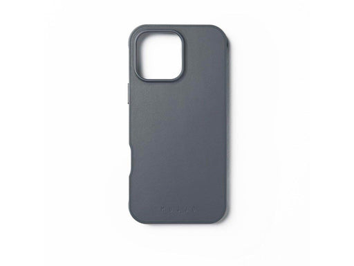 Mujjo Shield Case for iPhone 16 Pro Max  - Steel Blue