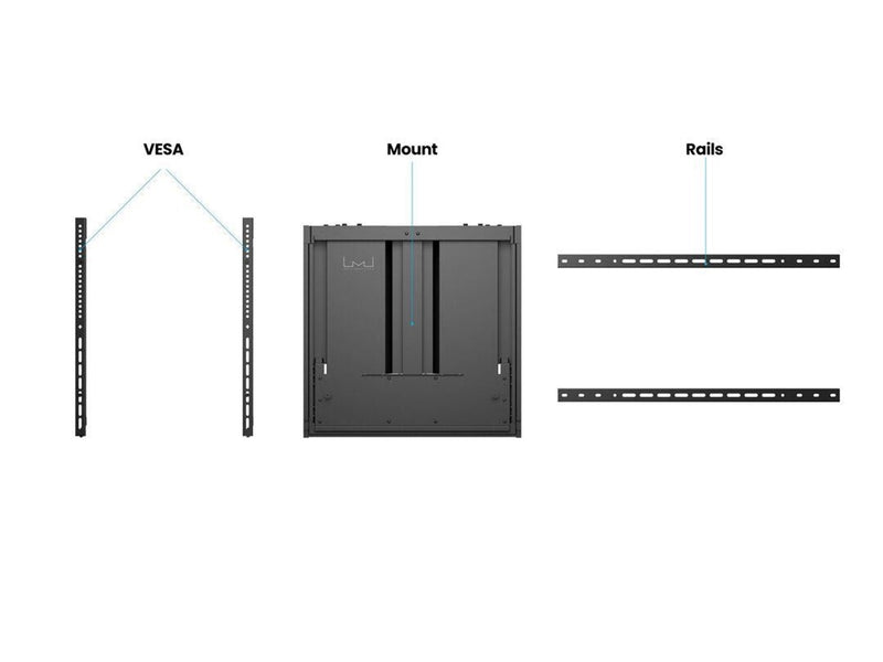 Multibrackets M Counterbalanced Wallmount - Max 60 kg - recommended for 75"