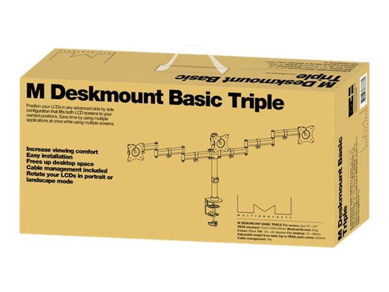 Multibrackets M Deskmount Basic Triple