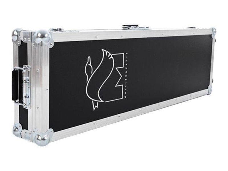 Multibrackets M Display Stand 180 Black Floorbase Flight Case - Max 60 kg - recommended for 55"