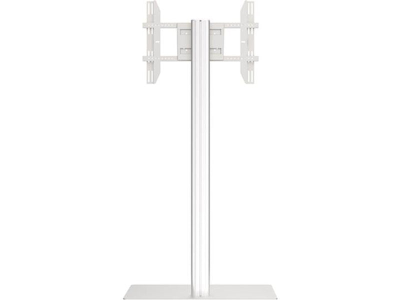 Multibrackets M Display Stand 180 Single Silver w. Floorbase - Max 50 kg - recommended for 63"