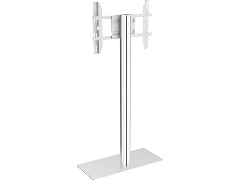 Multibrackets M Display Stand 180 Single Silver w. Floorbase - Max 50 kg - recommended for 63"