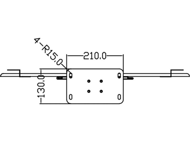 Multibrackets M Display Stand 180 Single Silver w. Floormount - Max 60 kg - recommended for 63"