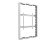 Multibrackets M Pro Series enclosure - medium - for LCD display - high brightness - white - Max 25 kg - recommended for 55"