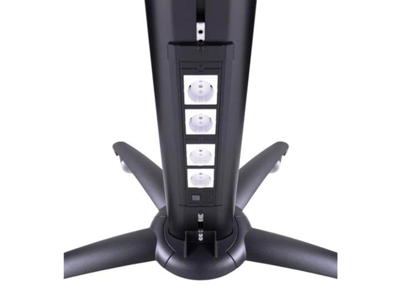 Multibrackets M Public Display Stand 145 Single Schwarz - Max 60 kg - recommended for 63"
