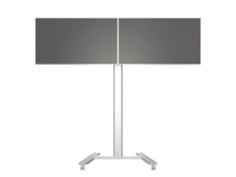 Multibrackets M Public Display Stand 180 HD Dual Silver - Max 100 kg - recommended for 60"