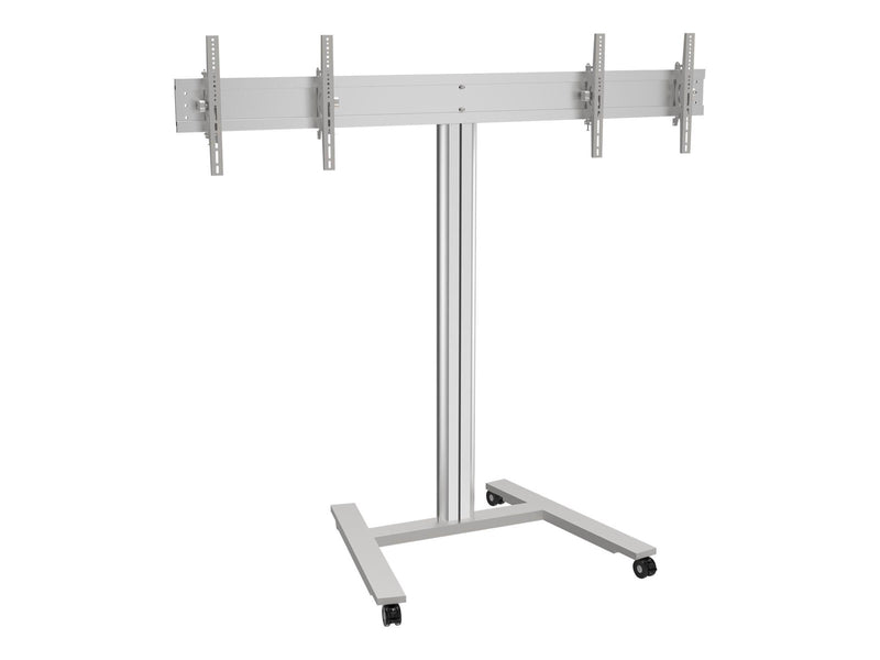 Multibrackets M Public Display Stand 180 HD Dual Silver - Max 100 kg - recommended for 60"