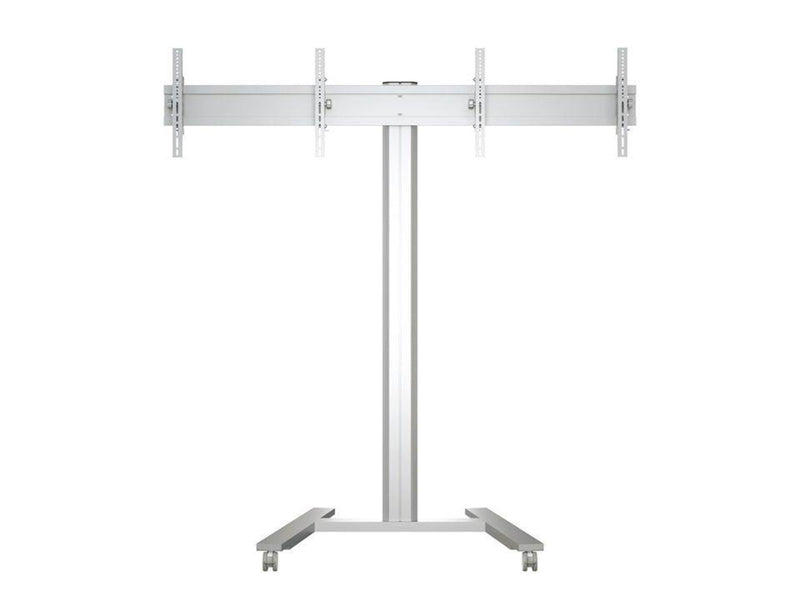 Multibrackets M Public Display Stand 180 HD Dual Silver - Max 100 kg - recommended for 60"