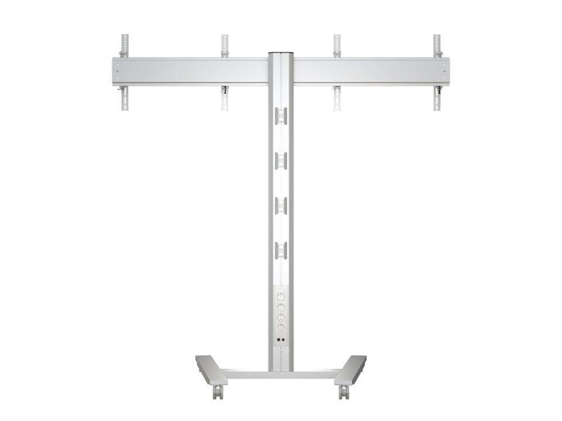 Multibrackets M Public Display Stand 180 HD Dual Silver - Max 100 kg - recommended for 60"