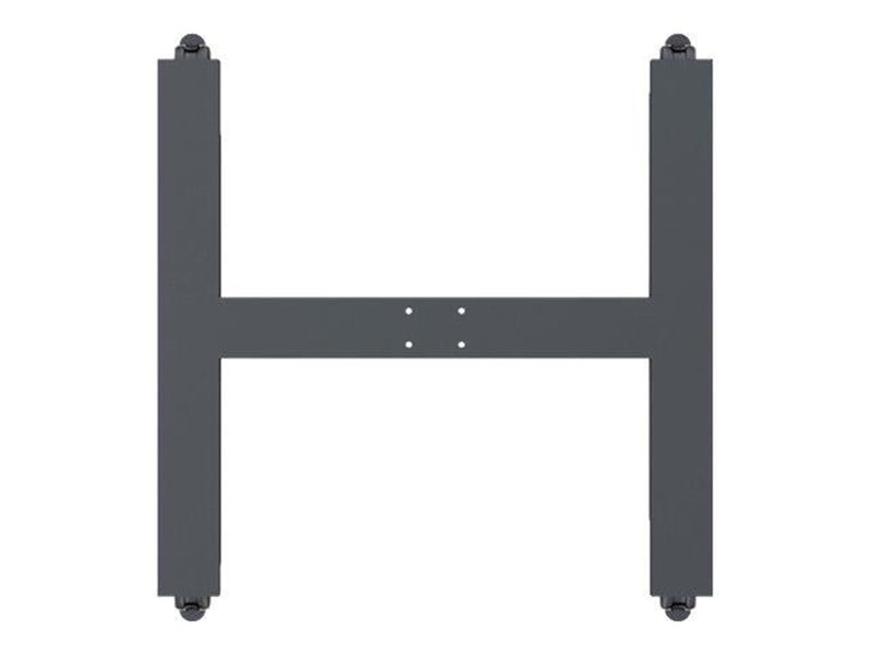 Multibrackets M Public Display Stand Wheelbase B2B Black - Max 100 kg - recommended for