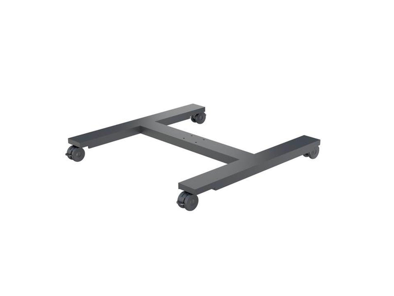 Multibrackets M Public Display Stand Wheelbase B2B Black - Max 100 kg - recommended for