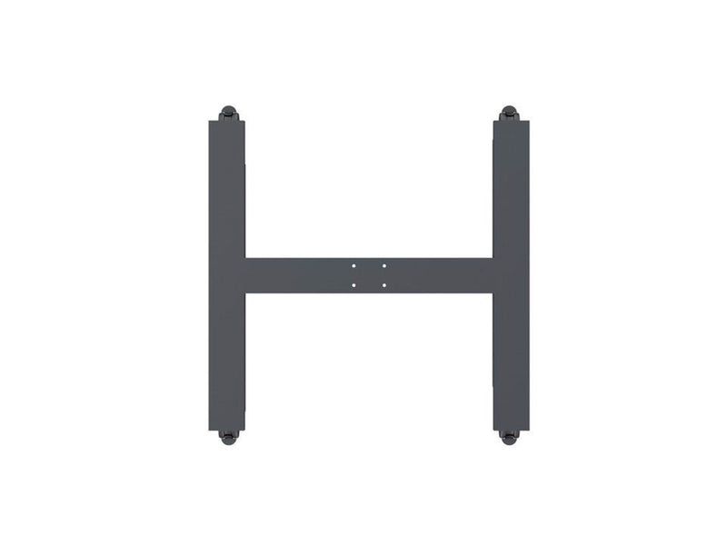 Multibrackets M Public Display Stand Wheelbase B2B Black - Max 100 kg - recommended for