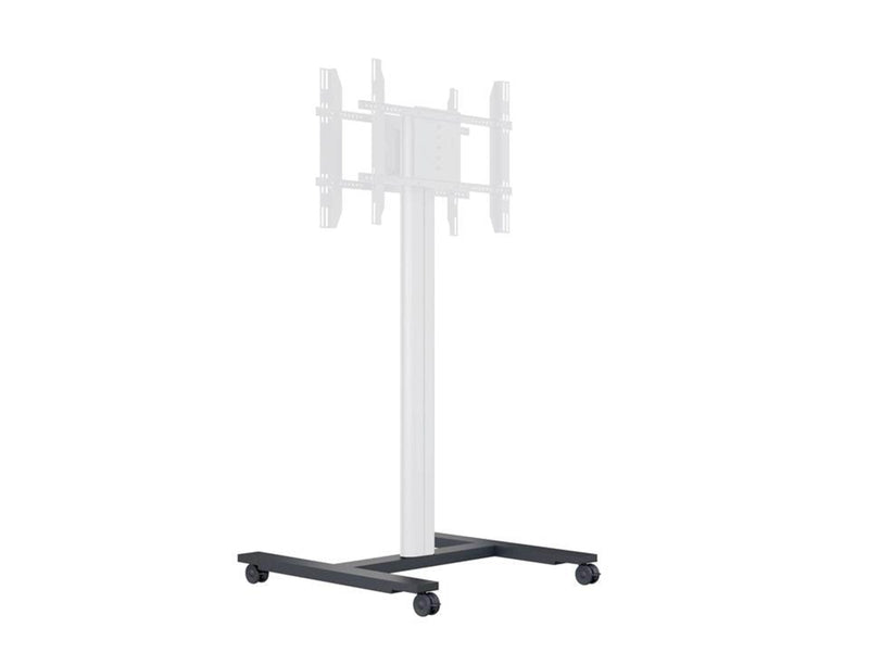 Multibrackets M Public Display Stand Wheelbase B2B Black - Max 100 kg - recommended for
