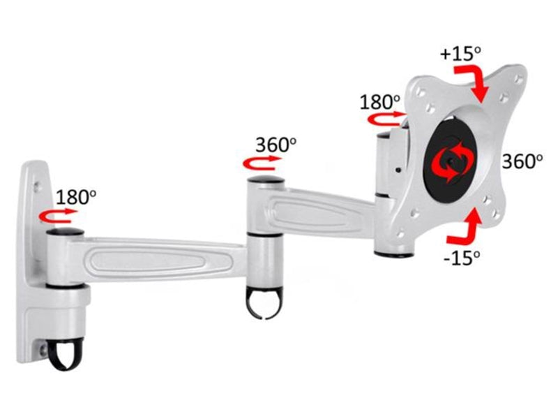 Multibrackets M VESA Flexarm 360 III Silver 75 100 200