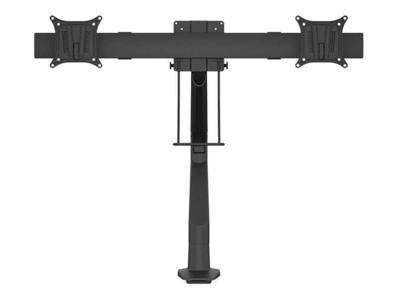 Multibrackets M VESA Gas Lift Arm Single Black HD w. Duo Crossbar