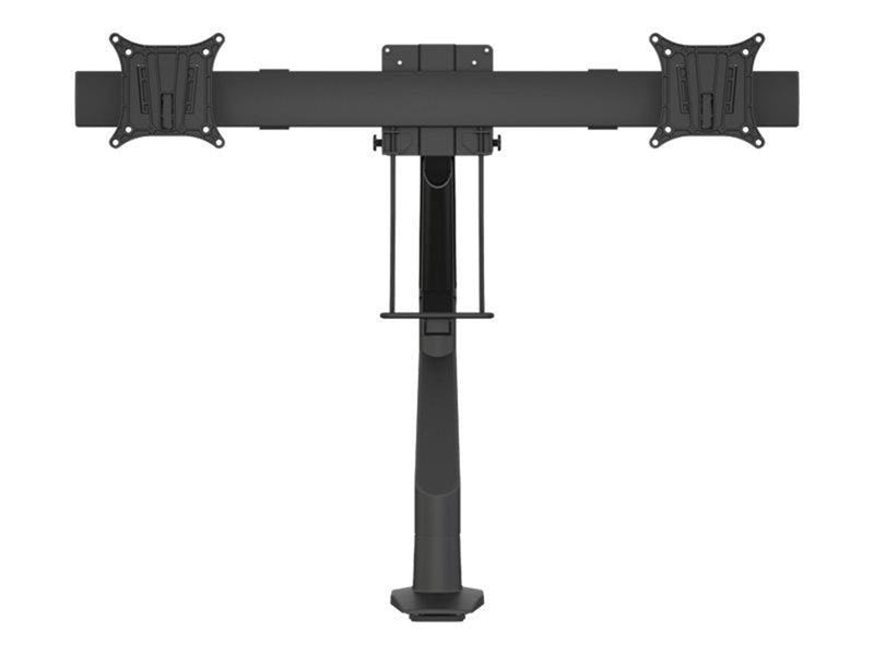 Multibrackets M VESA Gas Lift Arm Single Black w. Duo Crossbar