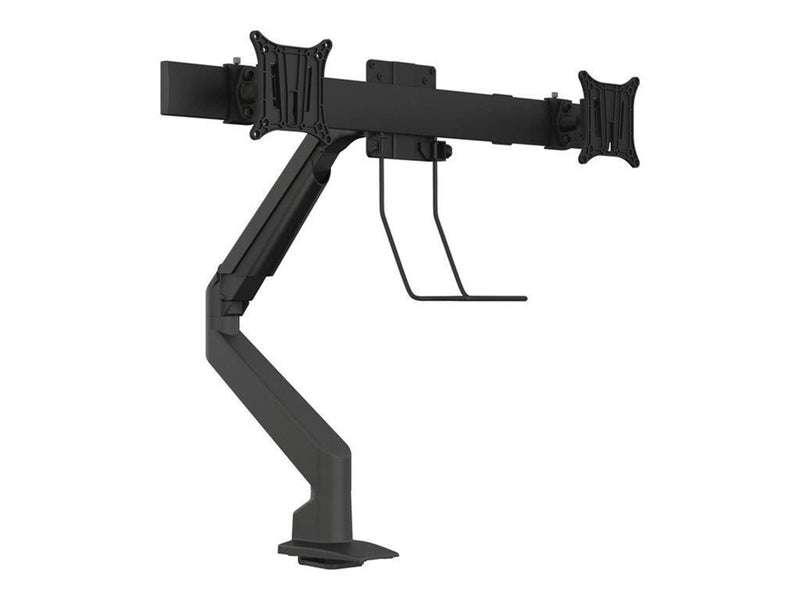 Multibrackets M VESA Gas Lift Arm Single Black w. Duo Crossbar