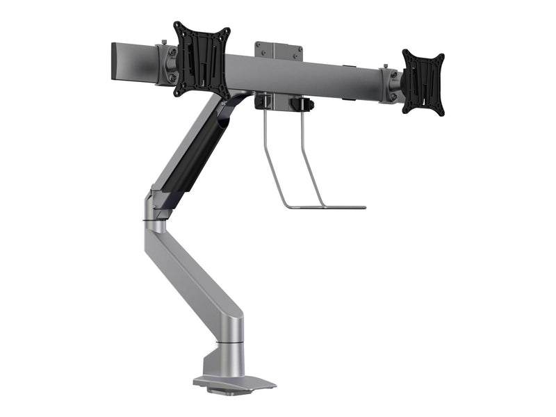 Multibrackets M VESA Gas Lift Arm Single Silver w. Duo Crossbar