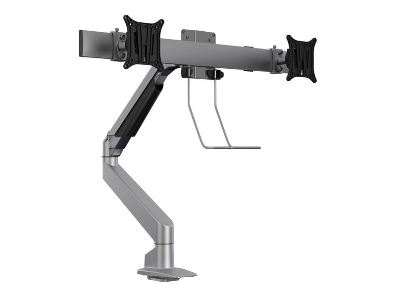 Multibrackets M VESA Gas Lift Arm Single Silver w. Duo Crossbar