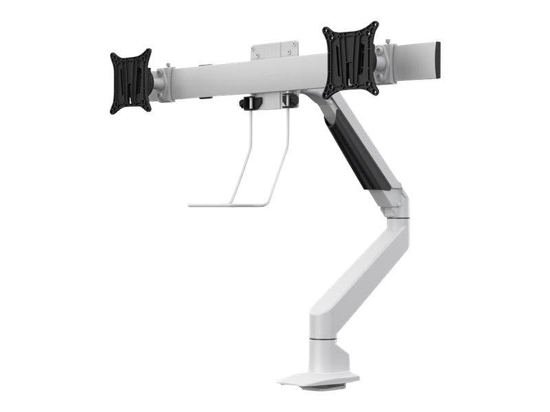 Multibrackets M VESA Gas Lift Arm Single White w. Duo Crossbar