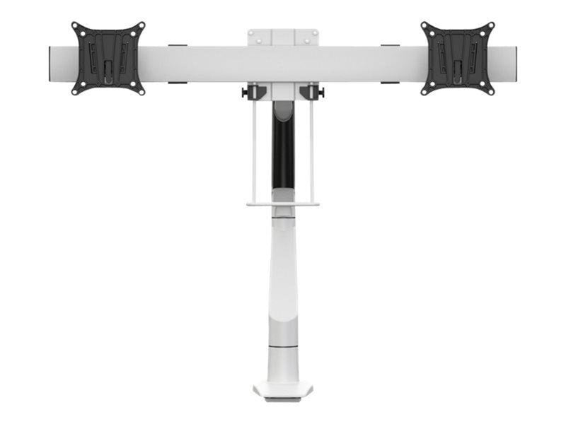 Multibrackets M VESA Gas Lift Arm Single White w. Duo Crossbar