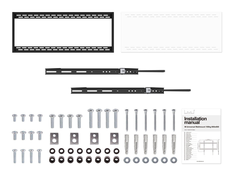 Multibrackets M Wallmount HD - Max 100 kg - recommended for 100"