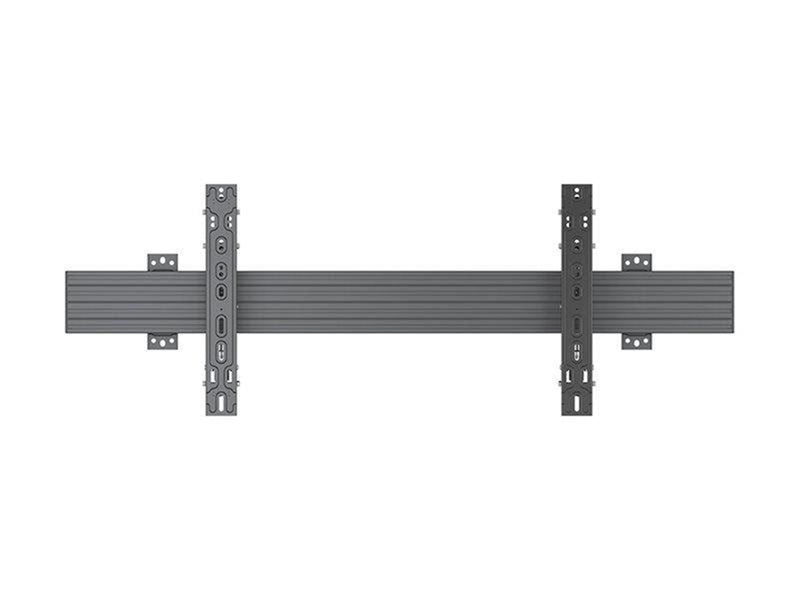 Multibrackets MBW1U 1000 mounting kit - adjustable single side - for flat panel - black - Max 40 kg - recommended for 98"