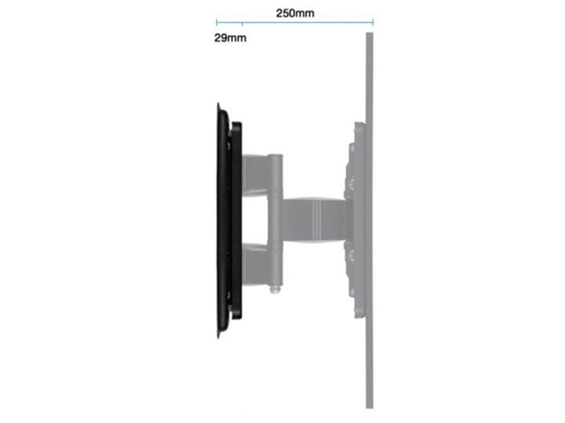 Multibrackets Super Slim neigen & Turn - Max 40 kg - recommended for 65"