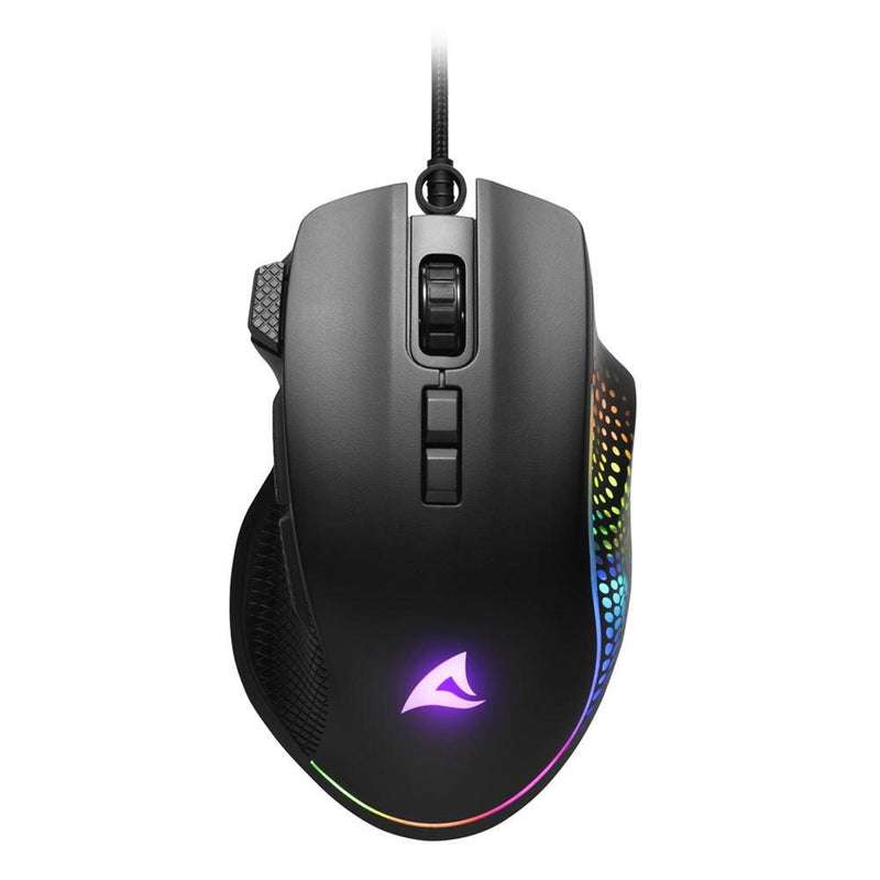 Sharkoon SHARK Force 3 Gaming-Maus, schwarz