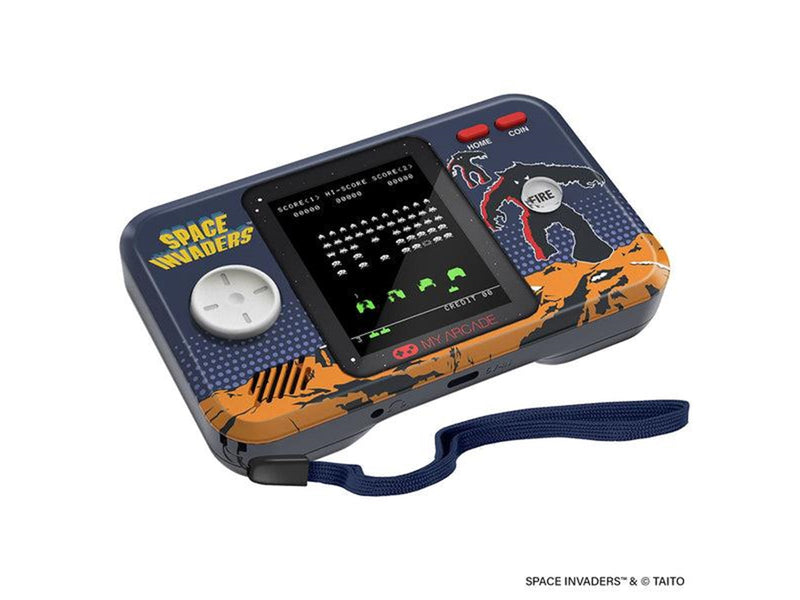 My Arcade - Space Invaders Portable Gaming System + Travel Case