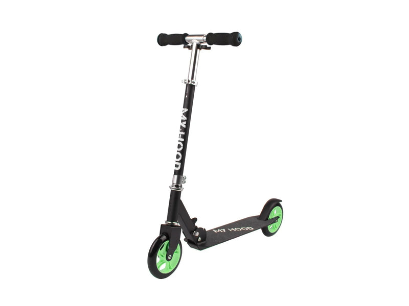 My Hood 145 Scooter - Black/Green