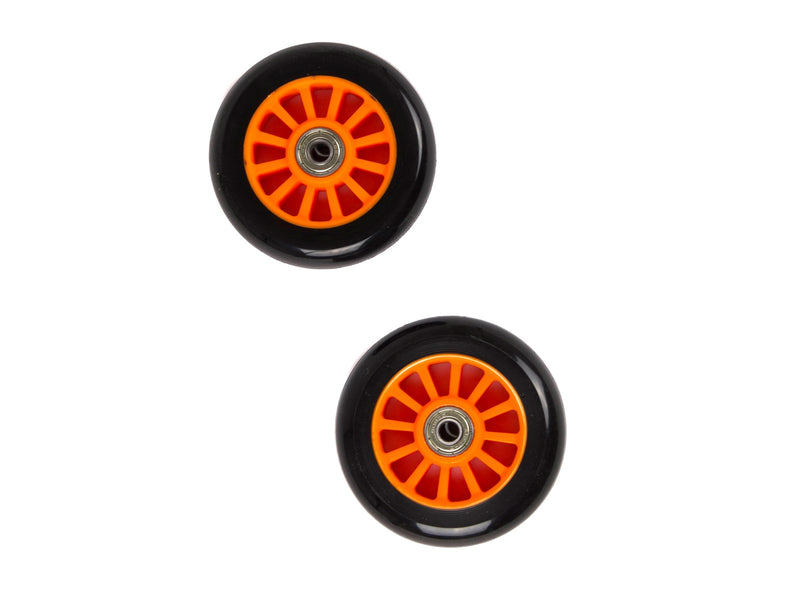 My Hood Set of Wheels 100 mm - Orange/Black