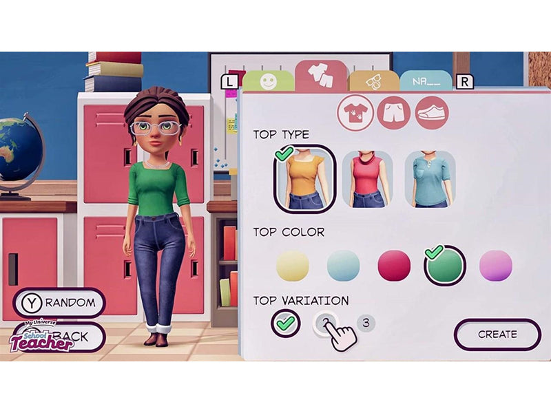 My Universe: School Teacher (Code in a Box) - Nintendo Switch - Virtual Life - PEGI 3