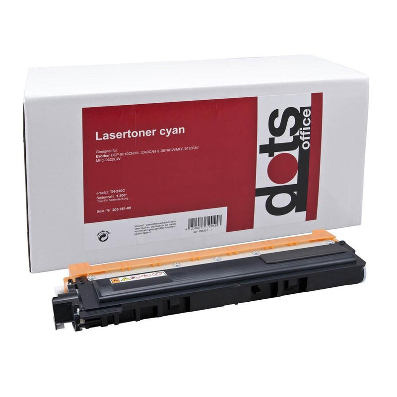 dots Toner kompatibel zu brother TN-230C cyan