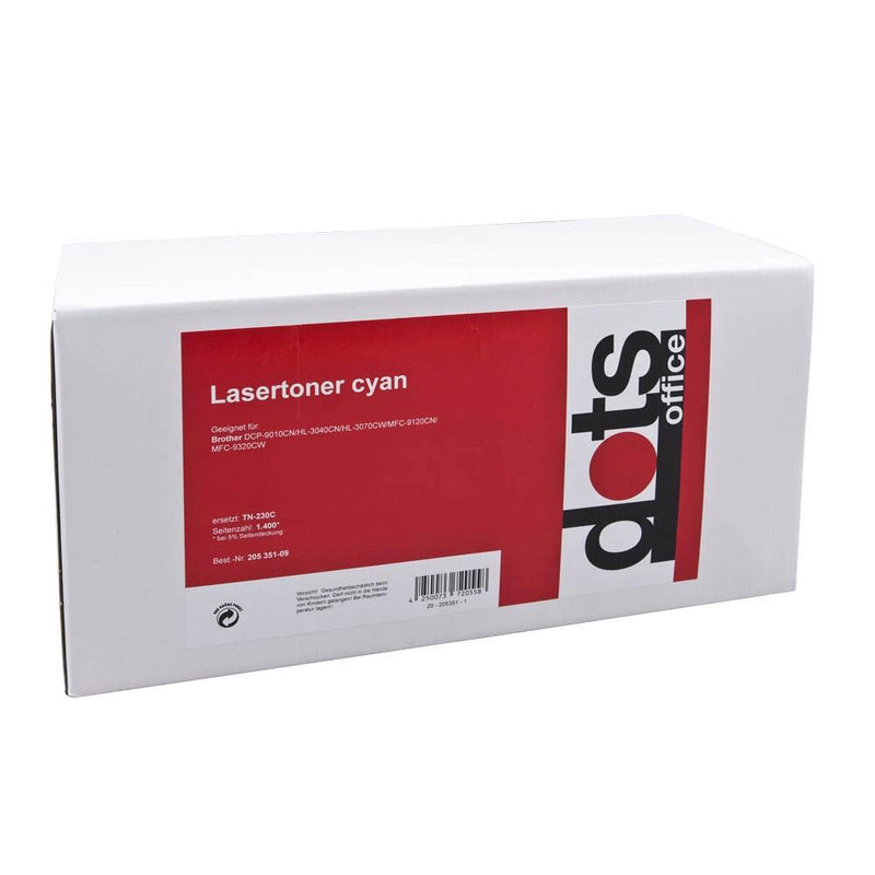 dots Toner kompatibel zu brother TN-230C cyan