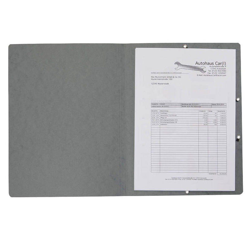 Exacompta Eckspanner DIN A4 dunkelgrau