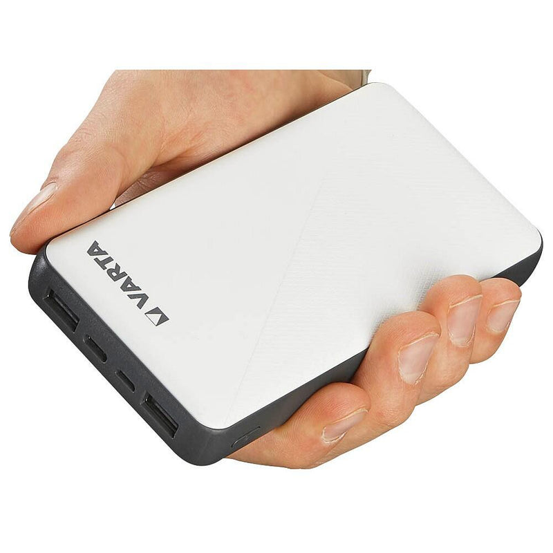 VARTA Energy Powerbank 15.000 mAh weiß, schwarz