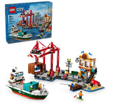 LEGO® City Hafen mit Frachtschiff 60422