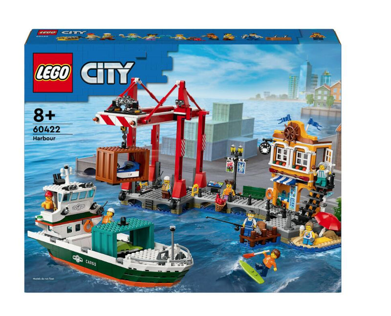 LEGO® City Hafen mit Frachtschiff 60422