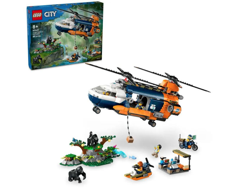 LEGO® City Dschungelforscher-Hubschrauber 60437
