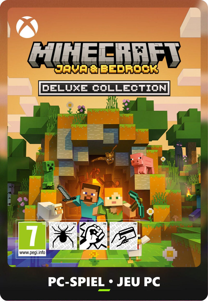 Minecraft: Java & Bedrock Edition Deluxe Collection - (PC) ESD Download
