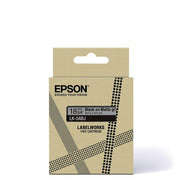 Epson LabelWorks LK-5ABJ - Matt - Schwarz auf Mattgrau - Rolle (1,8 cm x 8 m) 1 Kassette