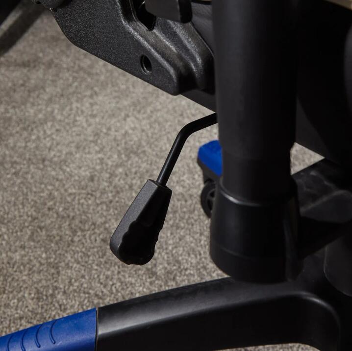 X Rocker Agility Compact eSports - Gaming-Bürodrehstuhl für Kinder & Teenager - blau/schwarz