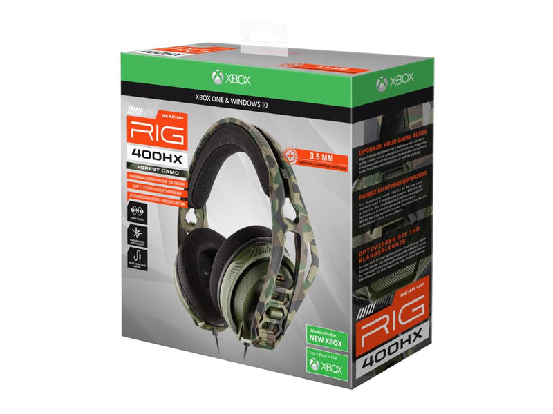NACON RIG 400HX - Forest Camo - Wired Headset - Microsoft Xbox One