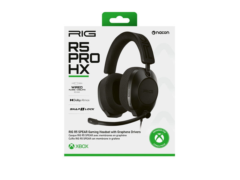 NACON RIG R5 Spear Pro HX Gaming Headset - Black (Xbox/PC)