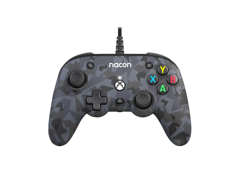 NACON Wired Pro Compact Controller Grey Camo - Wired Controller - Microsoft Xbox One