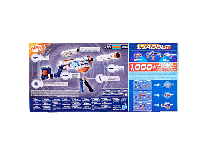 NERF Loadout Arctic Zerostriker Blaster