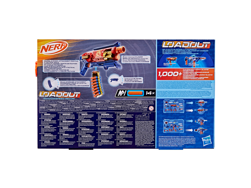NERF Loadout Shadowspeed Recon Blaster