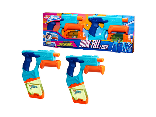 NERF Super Soaker Dunk-Fill Water Blaster 2-Pack