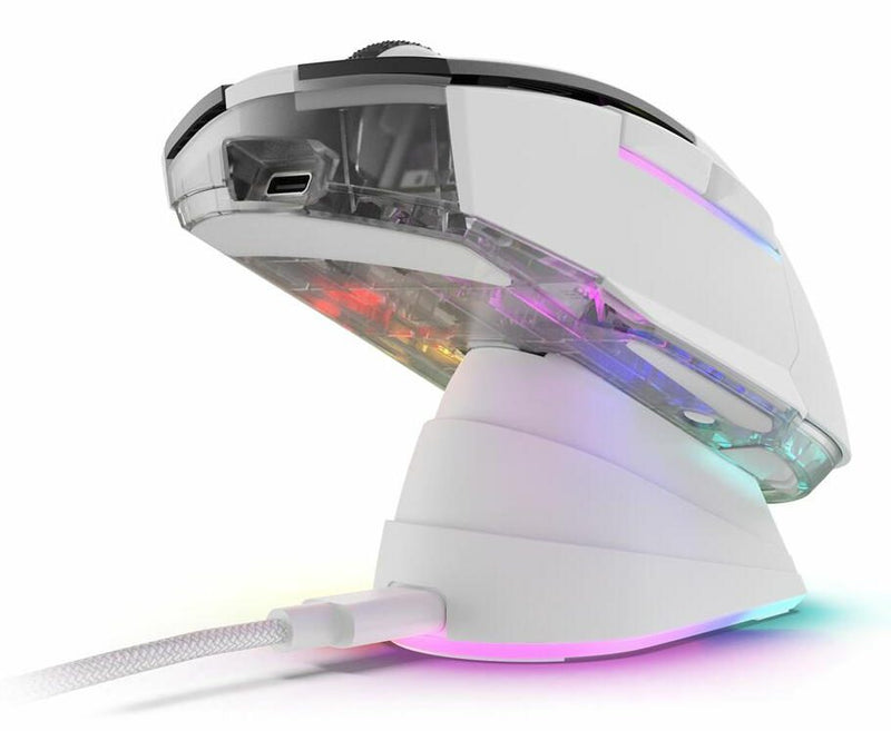 Sharkoon Skiller SGM50W kabellose Gaming-Maus, weiß